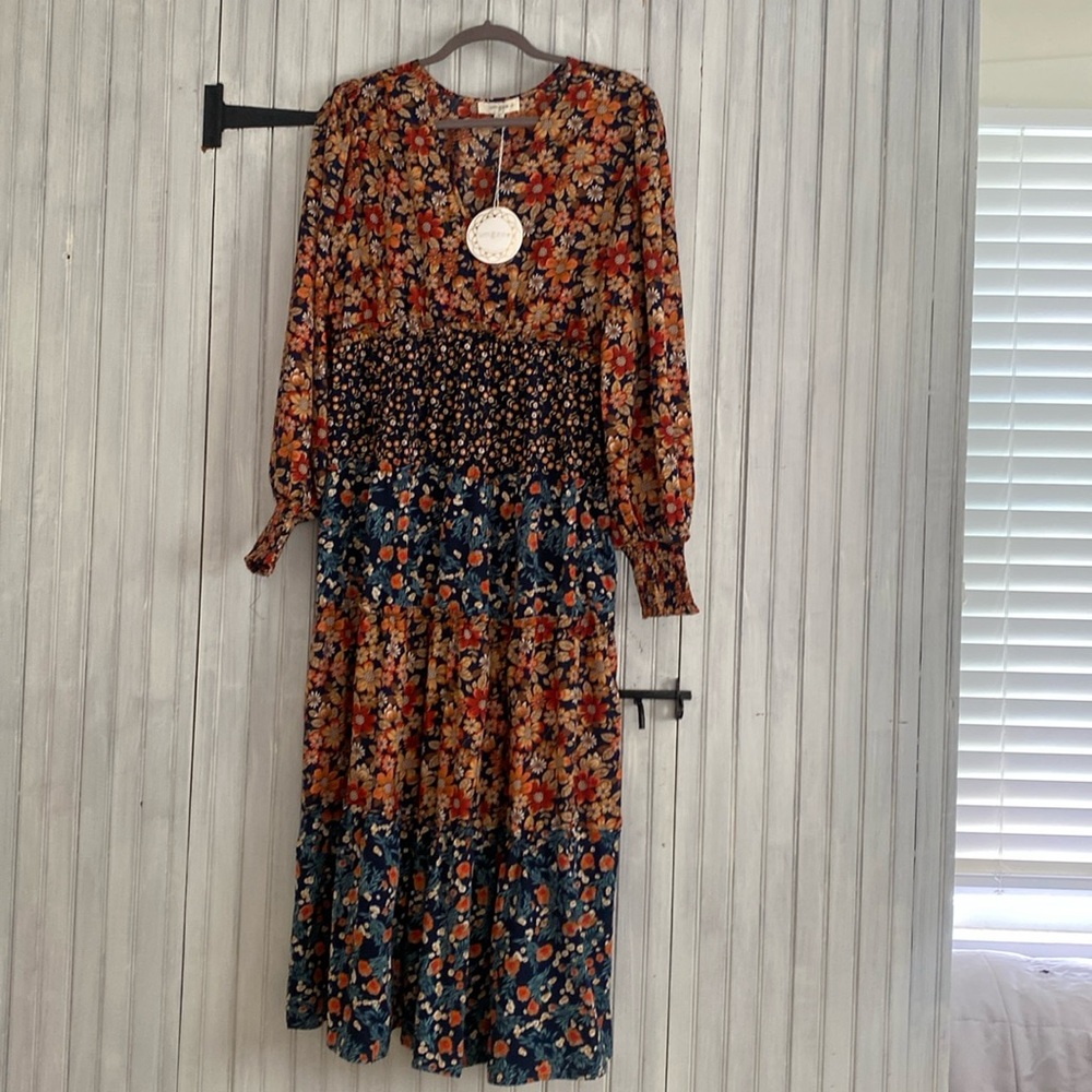 Umgee new fall midi/maxi dress
